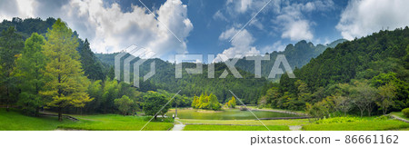 台灣，高山湖泊，明池，森林，台湾、高山湖、明池、森林、Taiwan, alpine lakes, 86661162