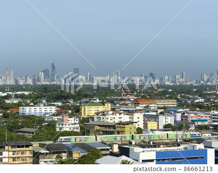 泰國曼谷摩天大樓遠景,Mahanakorn / 曼谷,泰國 泰國曼谷摩天大樓遠景,Mahanakorn / 曼谷,泰國 86661213