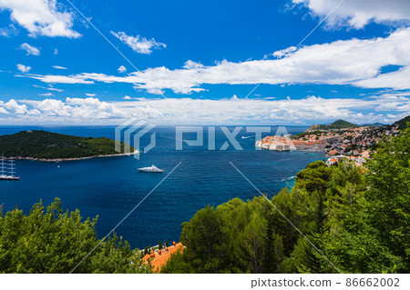 克羅地亞杜布羅夫尼克老城和洛克魯姆島 86662002