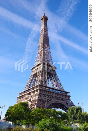 The Eiffel Tower in Paris 86664666