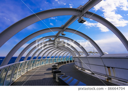 Yokohama Symbol Tower Park at Honmoku Pier (Honmoku Pier, Yokohama City, Kanagawa Prefecture) 86664704