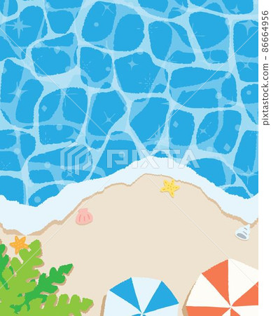 美麗的海背景圖 美麗的海背景圖 86664956