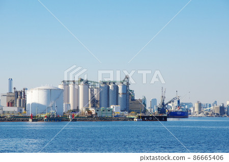 Harbor scenery / Chiba port 86665406