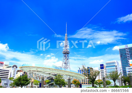 名古屋市,名古屋電視塔和綠洲的風景21 名古屋市,名古屋電視塔和綠洲的風景21 86665566
