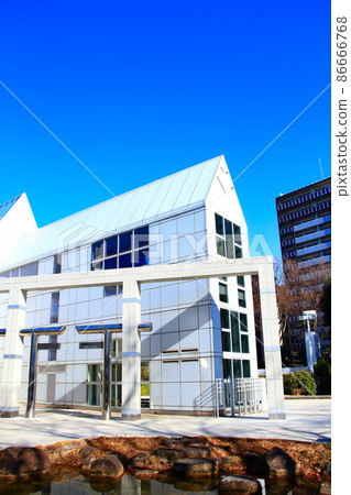 Scenery of Nagoya City and Nagoya City Museum of Art Scenery of Nagoya City and Nagoya City Museum of Art 86666768