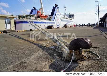 Ferry New Koshiki stops at Kushikino Shinko 86667258