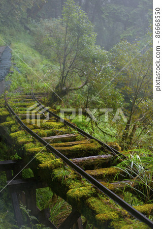 台灣，太平山，見晴古道，鐵道，台湾、太平山、建清古道、鉄道、Taiwan, railway, 86668550