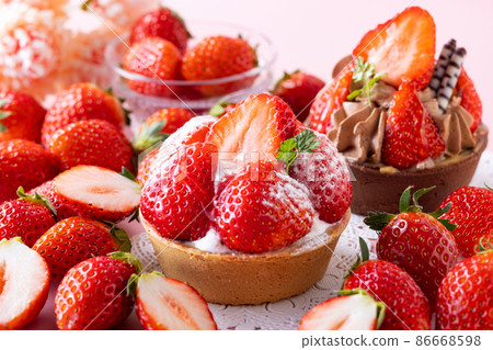 Strawberry tart buffet Strawberry tart buffet 86668598