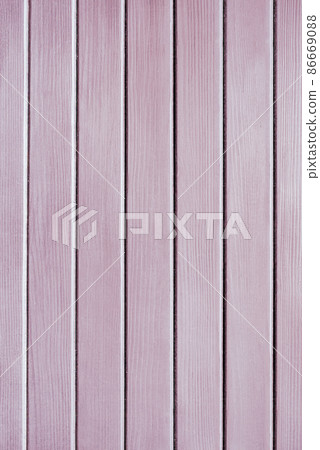Pink wood color texture horizontal for background. Surface light clean of table top view. Natural patterns for design art work and interior or exterior. Grunge old white wood board wall pattern. Pink wood color texture horizontal for background. Surface light clean of table top view. Natural patterns for design art work and interior or exterior. Grunge old white wood board wall pattern. 86669088