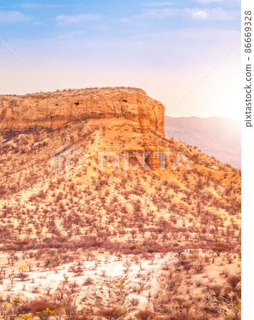 Rocky landscape of Damaraland in Namibia Rocky landscape of Damaraland in Namibia 86669328