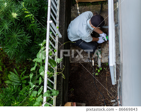 Home remodeling outdoor unit dismantling Home remodeling outdoor unit dismantling 86669843