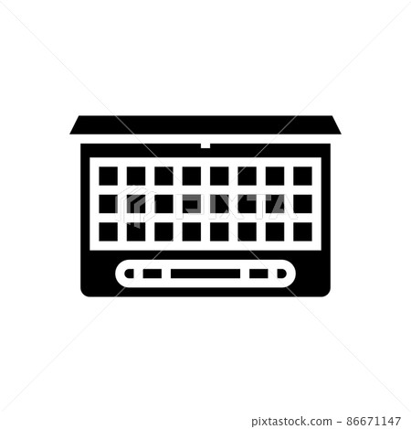 eyeshadow set glyph icon vector illustration eyeshadow set glyph icon vector illustration 86671147