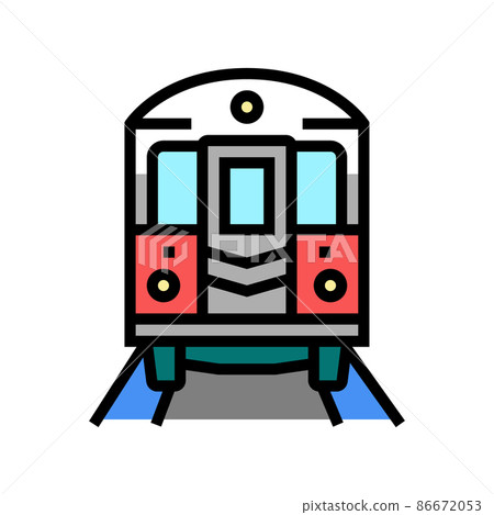 subway new york color icon vector illustration subway new york color icon vector illustration 86672053