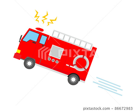 Fire engine vector illustration 86672983