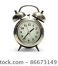Vintage alarm clock 86673149