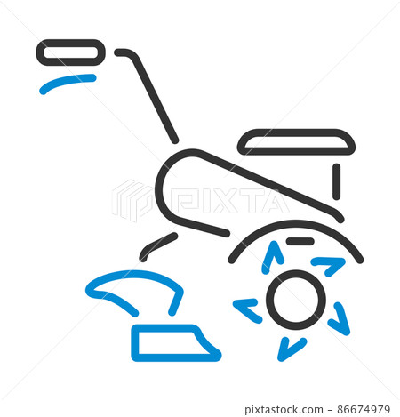 Garden Tiller Icon Garden Tiller Icon 86674979