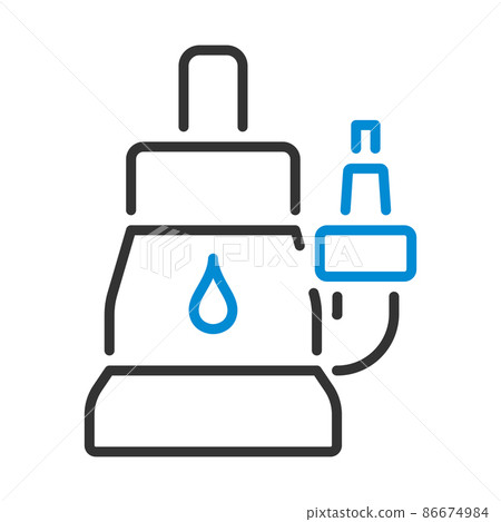 Submersible Water Pump Icon 86674984