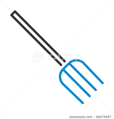 Pitchfork Icon Pitchfork Icon 86674987