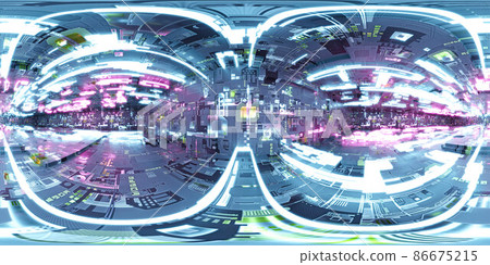 360 degree full panorama environment map of abstract silicon ocmputer hardware chip technology surface 3d render illustration hdri hdr vr virtual reality 360 degree full panorama environment map of abstract silicon ocmputer hardware chip technology surface 3d render illustration hdri hdr vr virtual reality 86675215