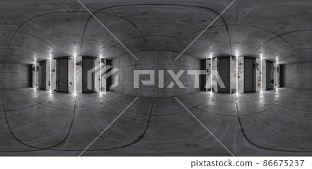 360 degree full panorama environment map of dark industrial concrete basement 3d render illustration hdri hdr vr virtual reality content 360 degree full panorama environment map of dark industrial concrete basement 3d render illustration hdri hdr vr virtual reality content 86675237