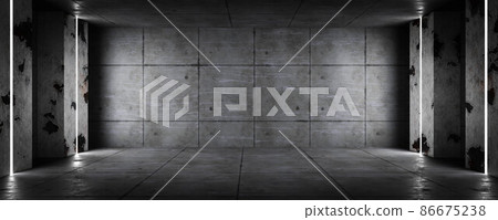 dark industrial concrete basement background backdrop wallpaper 3d render illustration dark industrial concrete basement background backdrop wallpaper 3d render illustration 86675238