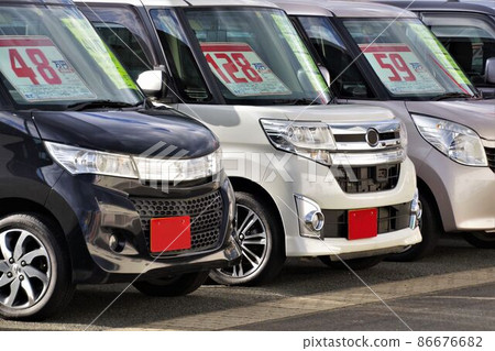 與經銷商一起的輕型汽車二手車形象 與經銷商一起的輕型汽車二手車形象 86676682