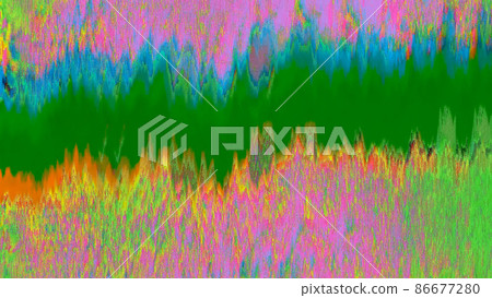 Vibrant error data neon futuristic noisy background. Vibrant error data neon futuristic noisy background. 86677280