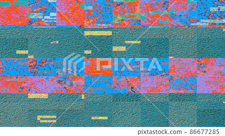 Trendy elegant neon sci-fi noisy background. Trendy elegant neon sci-fi noisy background. 86677285