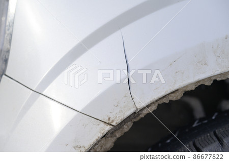汽車保險槓裂紋 汽車保險槓裂紋 86677822