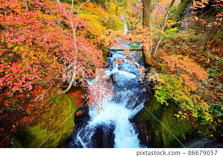 Autumn Ryuzu Falls (Oku-Nikko) Autumn Ryuzu Falls (Oku-Nikko) 86679057