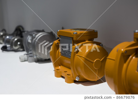 orange electrical industrial motor a orange electrical industrial motor a 86679876