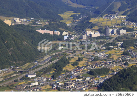 秋季岩原滑雪場(俯視圖) 秋季岩原滑雪場(俯視圖) 86680609