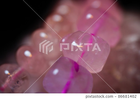 玫瑰石英手鍊能量石 玫瑰石英手鍊能量石 86681402