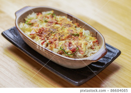 Natto Pizza Rice 86684085