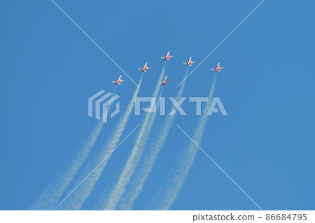 Swiss Air Force Acrobat Team "Patroille Switzerland" Delta Formation Swiss Air Force Acrobat Team "Patroille Switzerland" Delta Formation 86684795