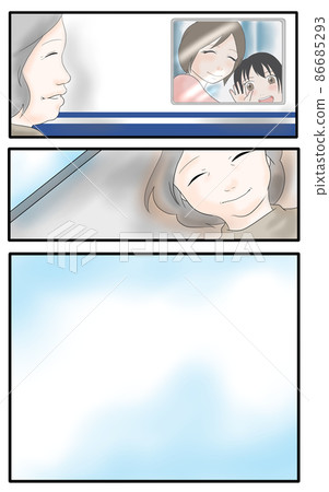 家庭和車站卡通模板(四) 家庭和車站卡通模板(四) 86685293