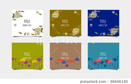 美麗的植物框架 86686180