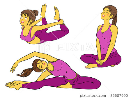 3 sets of women fitness instructors 86687990