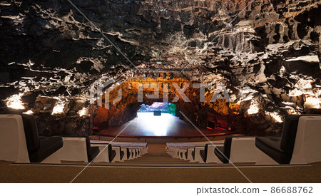 Lanzarote, Spain on Januari 1, 2022 86688762