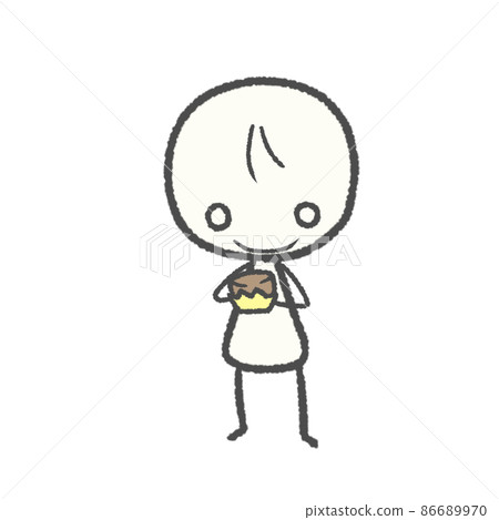 簡單可愛的情人節火柴人 86689970