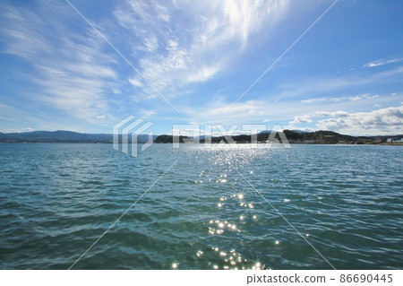 北海道風景・日本夏日海（北海道餘市） 86690445