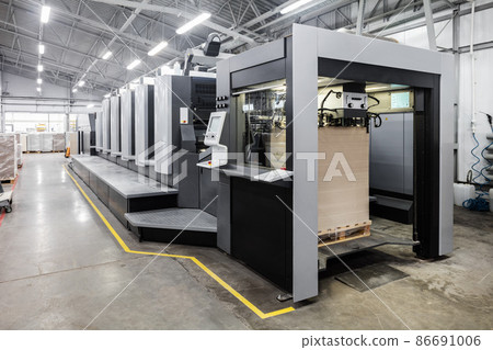 equipment for a print in a modern printing house 86691006