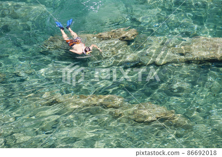 snorkeling at Cap de Peyrefite, Languedoc-Roussillon, France 86692018