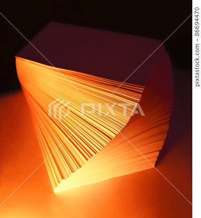 Abstract background from white sheets of paper Abstract background from white sheets of paper 86694470