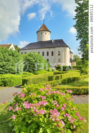 Beautiful Rychmburk castle in Czech republic in Europe 86695112