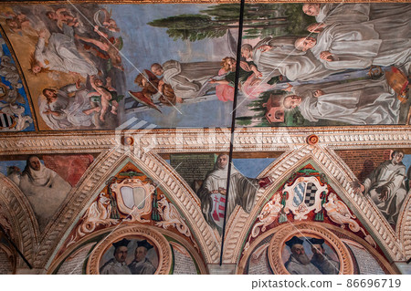 Abbey of Monte Oliveto Maggiore, Tuscany, Italy Abbey of Monte Oliveto Maggiore, Tuscany, Italy 86696719