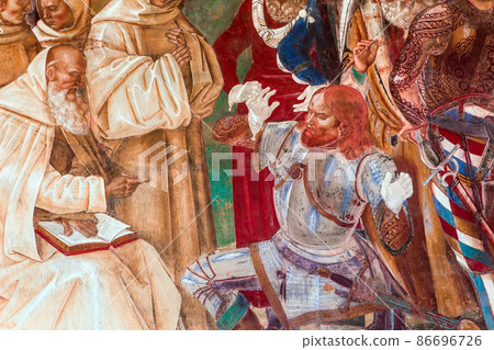 Abbey of Monte Oliveto Maggiore, Tuscany, Italy 86696726