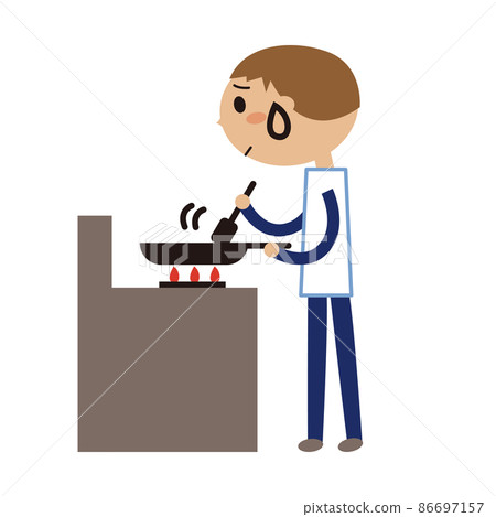 Young Carer_Cooking Boys Young Carer_Cooking Boys 86697157