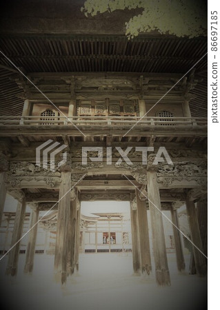 Reishoji是位於北阿爾卑斯山腳下的長野縣大町市的曹洞宗寺廟。 86697185