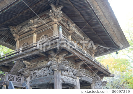 Reishoji是位於北阿爾卑斯山腳下的長野縣大町市的曹洞宗寺廟。 86697259